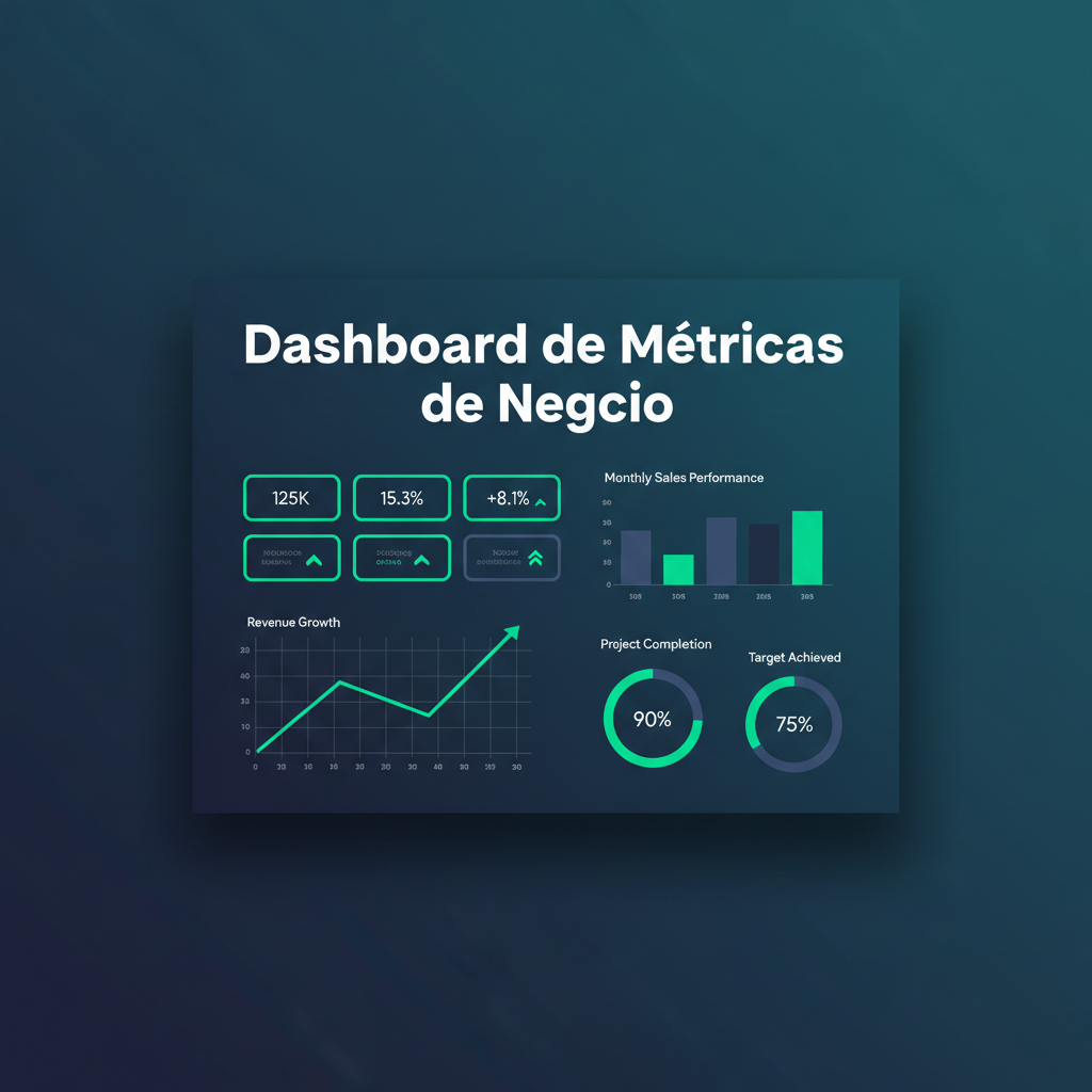 Dashboard de Métricas de Negocio en Google Sheets
