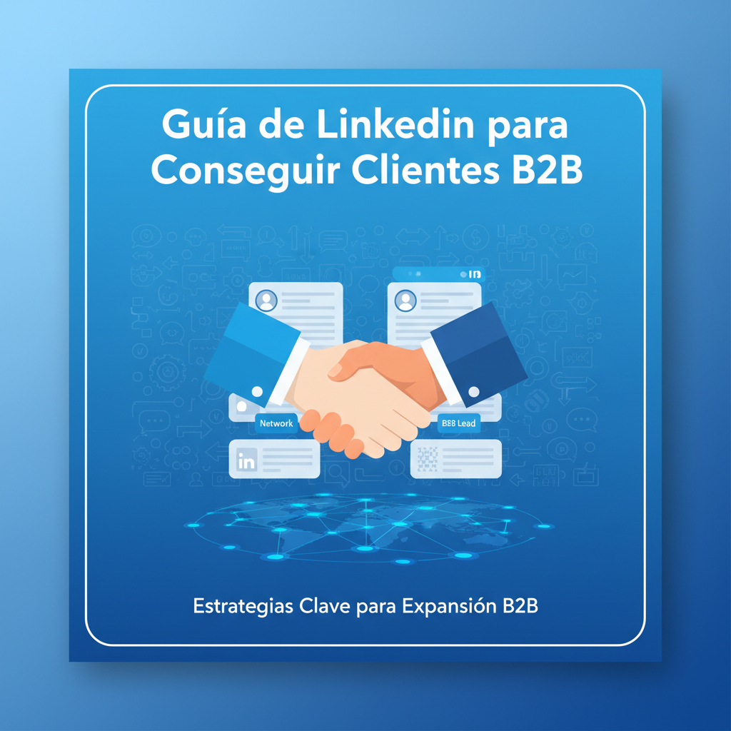 Guía de LinkedIn para Conseguir Clientes B2B – Prospecta, Conecta y Cierra sin Spam