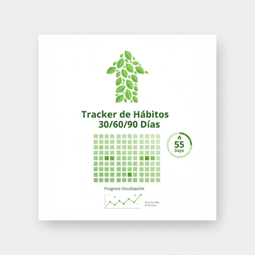 Tracker de Hábitos 30/60/90 Días