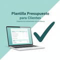Plantilla Presupuesto para Clientes