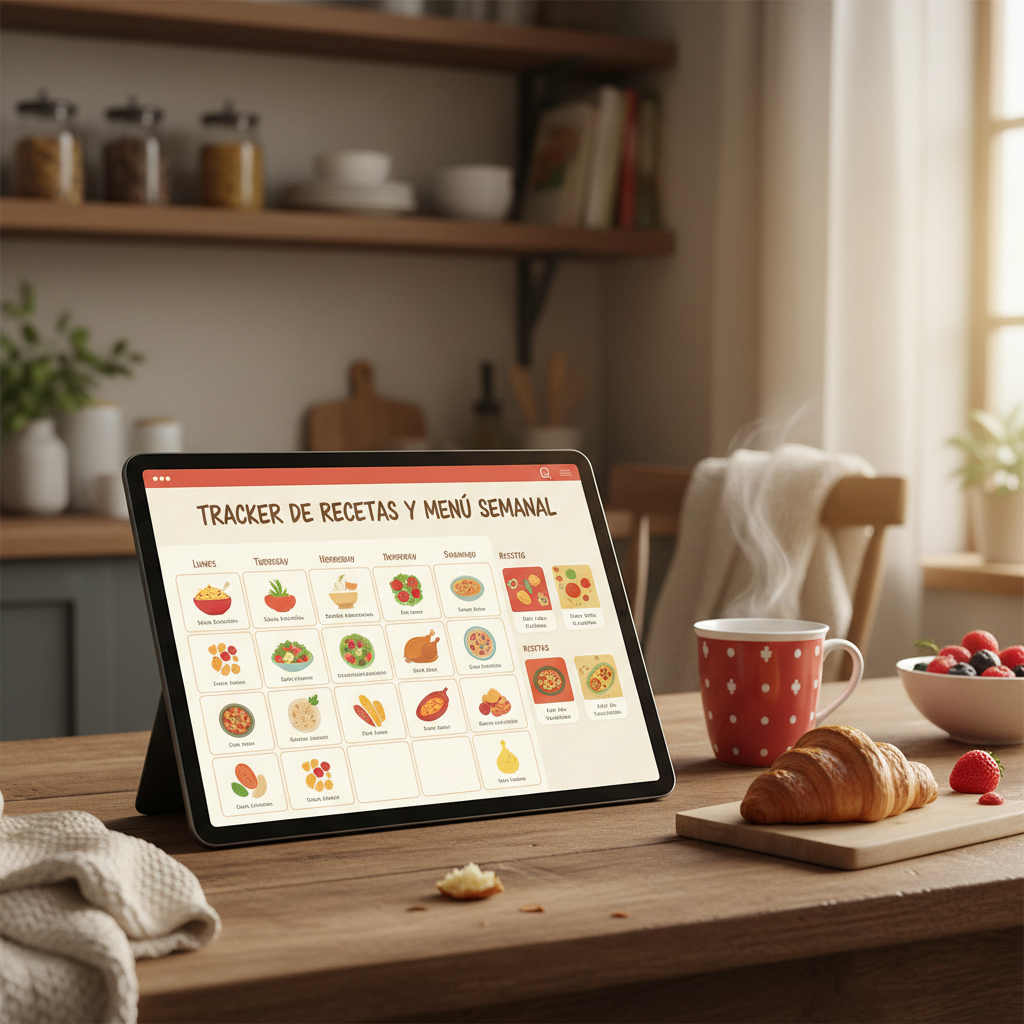 Tracker de Recetas y Menú Semanal