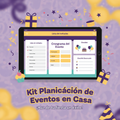 Kit Planificación de Eventos en Casa