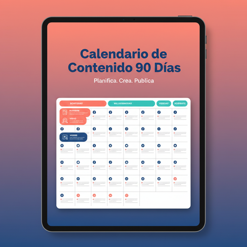 Calendario de Contenido para 90 Días