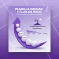 Planilla Deudas y Plan de Pago