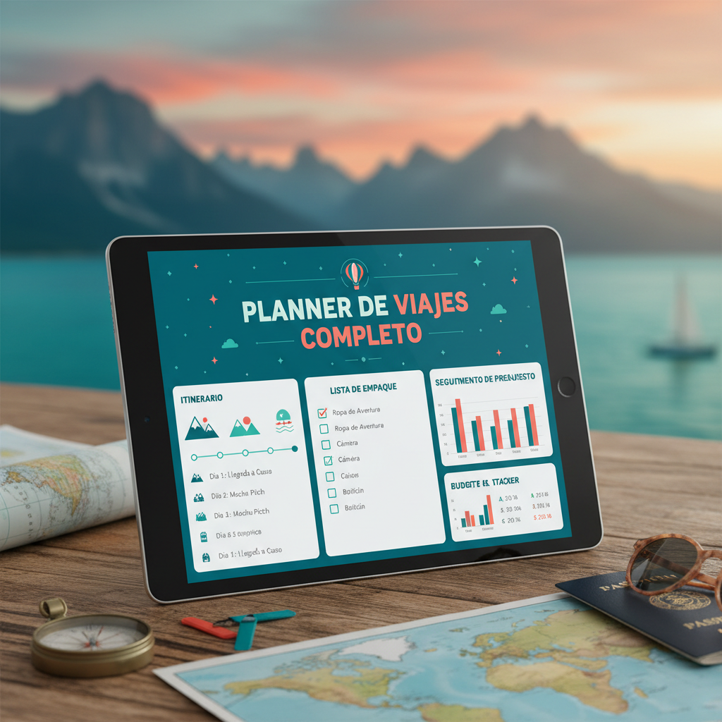Planner de Viajes Completo