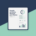 Plantilla de Informe Mensual para Clientes