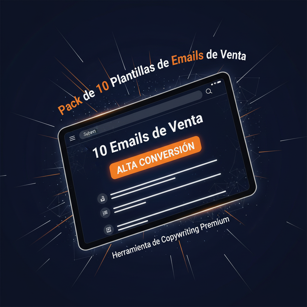 Pack de 10 Plantillas de Emails de Venta de Alta Conversión