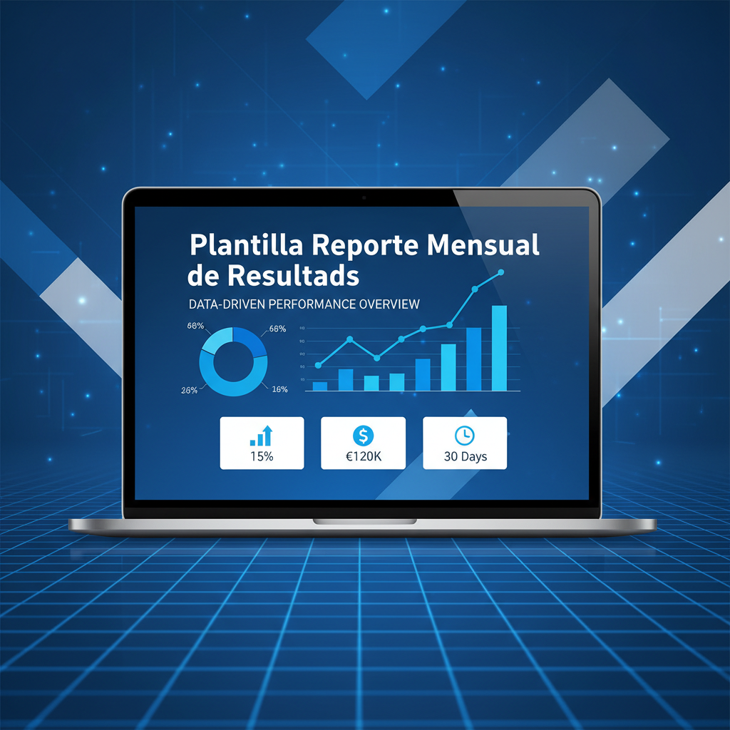 Plantilla Reporte Mensual de Resultados