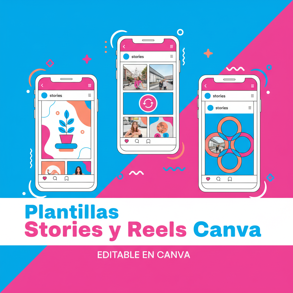Plantillas de Stories y Reels en Canva