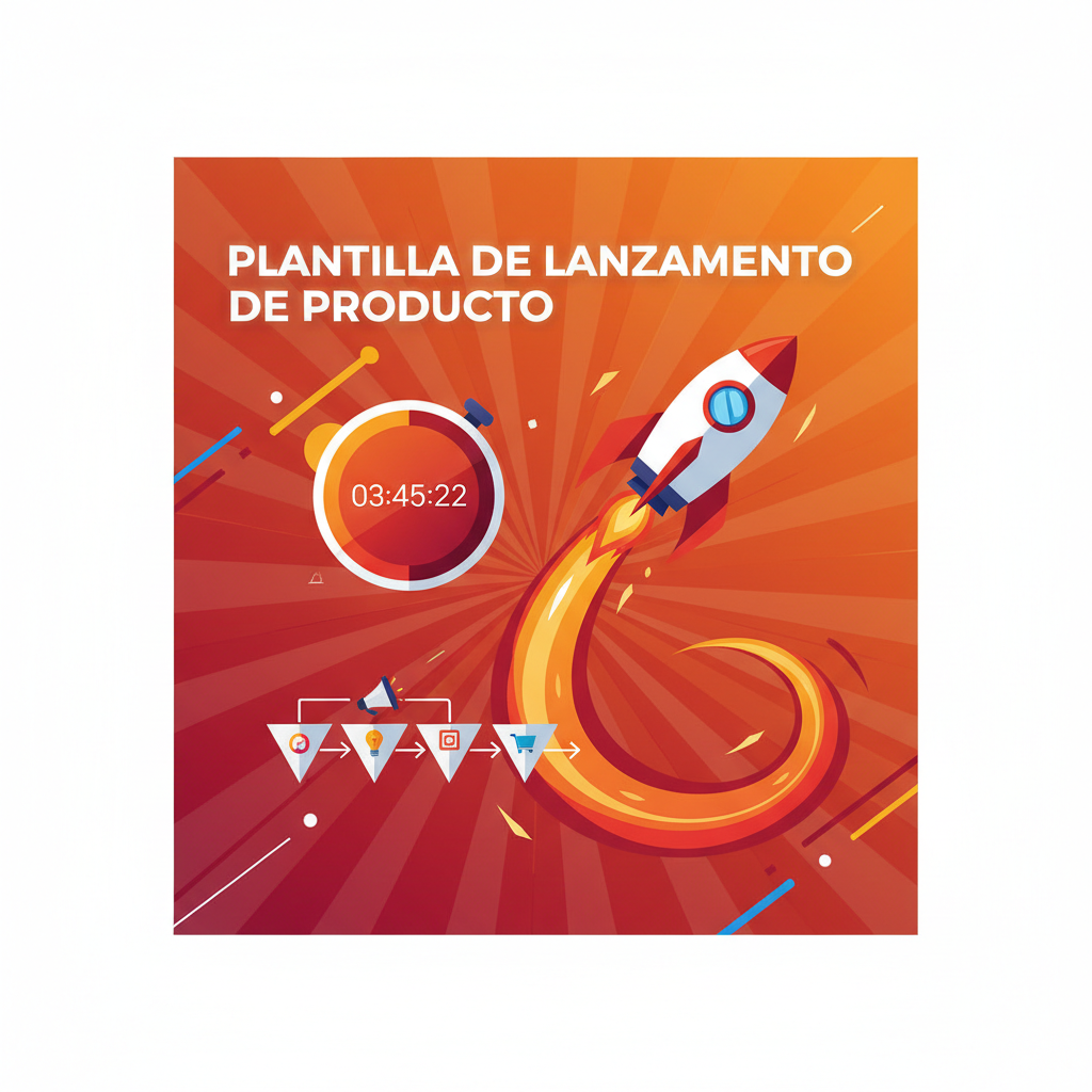 Plantilla de Lanzamiento de Producto – Lanza con Estrategia y Genera Ventas desde el Día 1